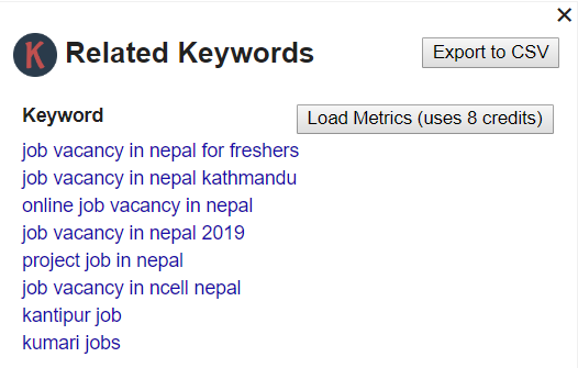 related-keywords